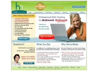 HostMonster - 45% Saving